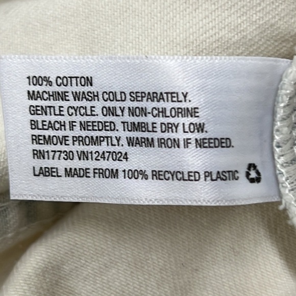 Men’s Vintage White Wash Jean Jacket - Picture 8 of 10